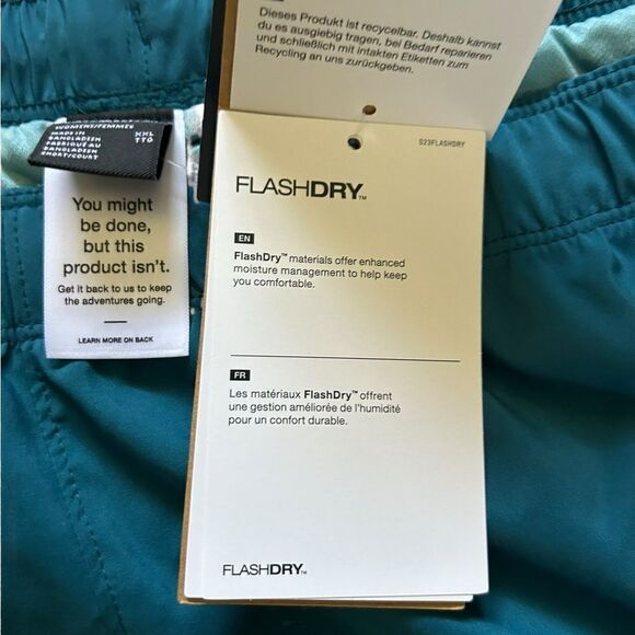 The North Face Elevation Shorts Blue Coral Swim Quick Dry Hiking xxl - Picture 9 of 11